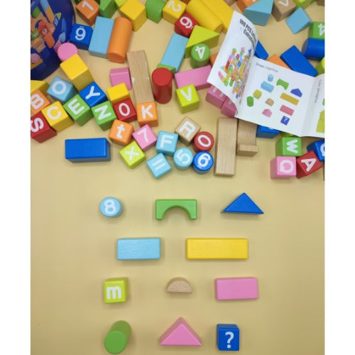 Count & Spell Blocks Set of 100 Pcs