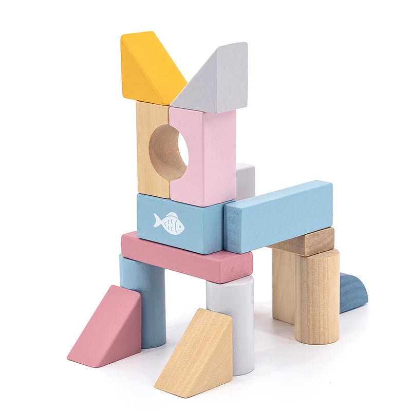 Wooden Blocks – 60pcs