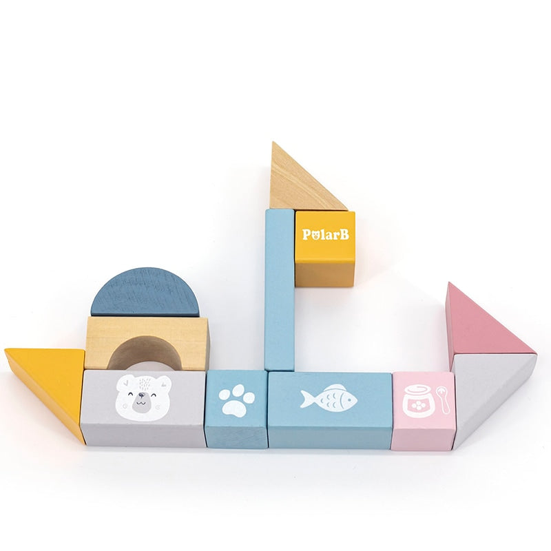 Wooden Blocks – 60pcs