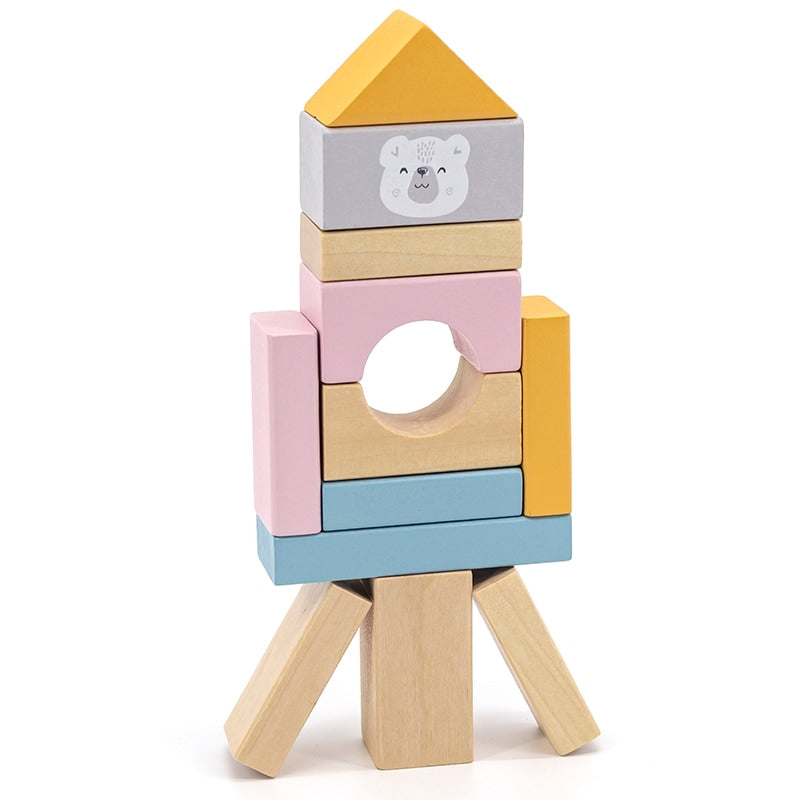 Wooden Blocks – 60pcs
