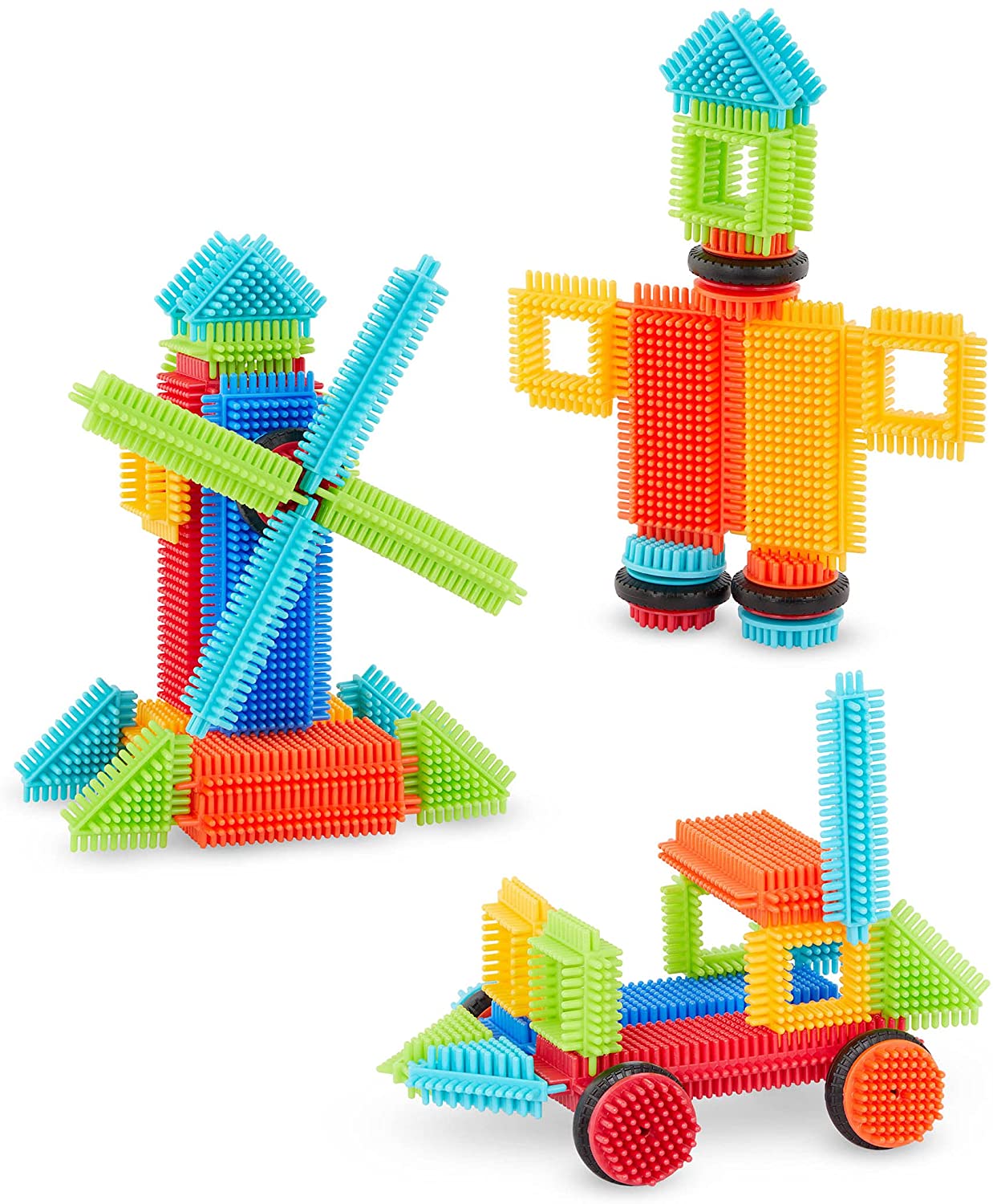 68 Pcs Bristle Blocks