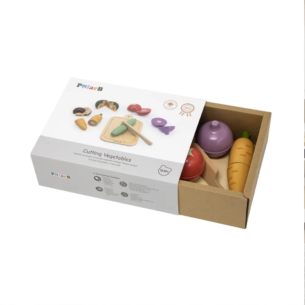 Wooden Vegetable Cutting Set