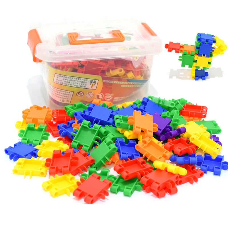 110 KITI KITS Building Blocks Educational Bricks for Kids (Age 4 to 12 Multi Color)