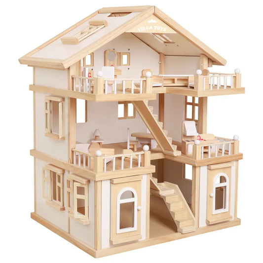 Happy Family Doll House & Accessories
