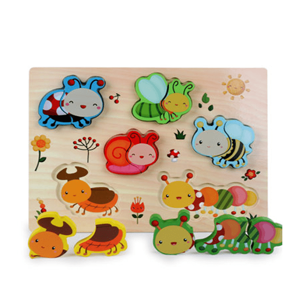 Wooden Puzzles (set of 5)
