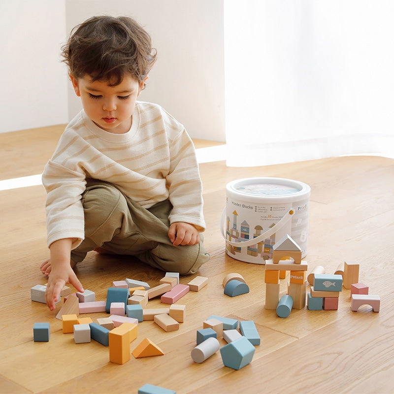 Wooden Blocks – 60pcs