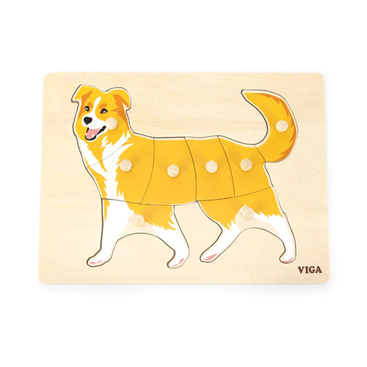 Wooden Puppy Dog Puzzle