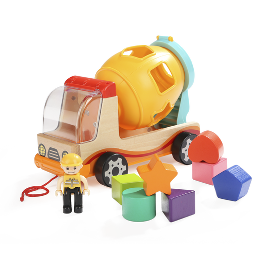 Mixer Truck with Shape Sorter