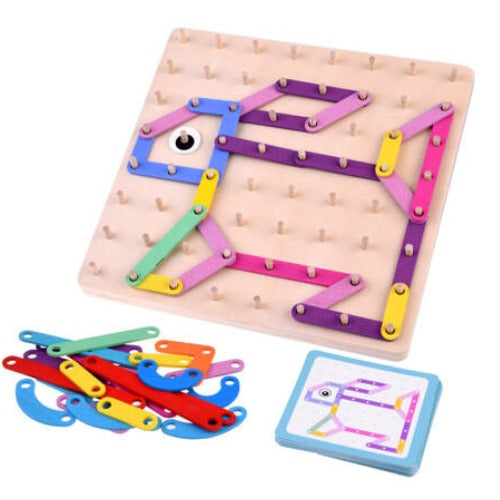 Large Nail Board Puzzle