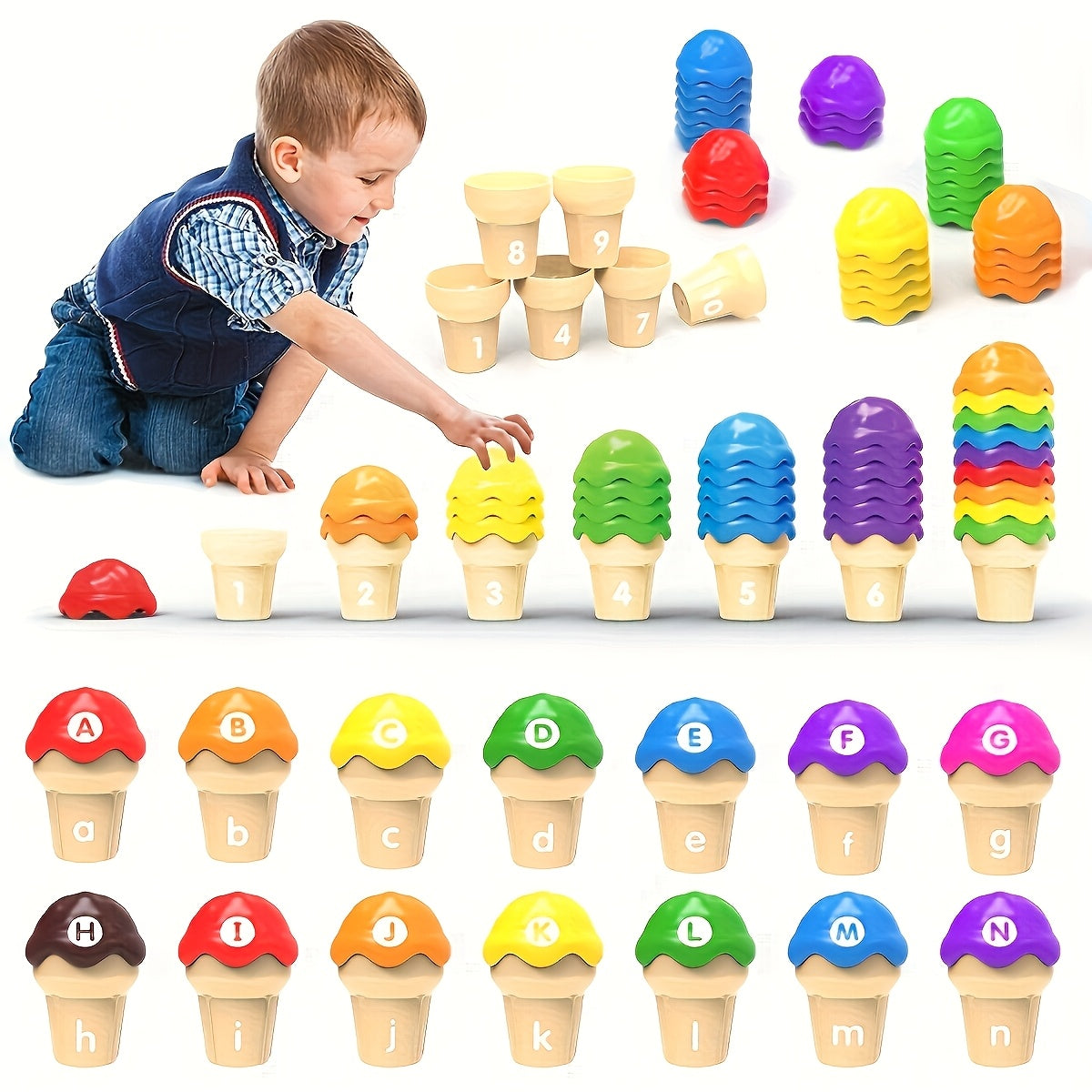 Ice Cream Counting Cones