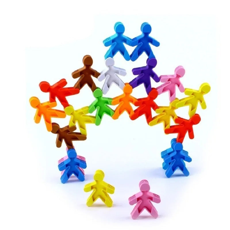 Human Style Inserting Blocks 55 Pcs