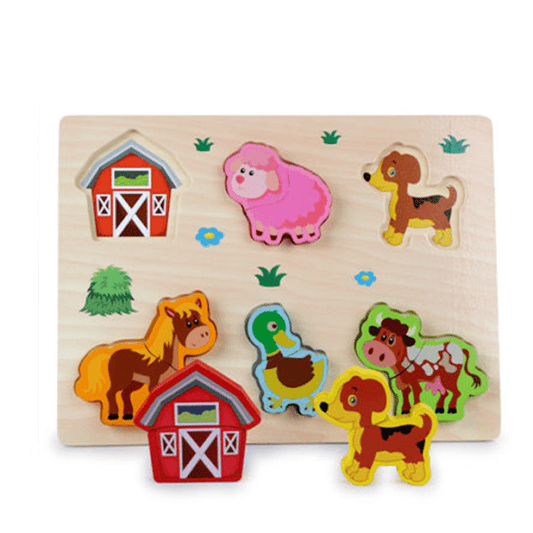 Wooden Puzzles (set of 5)