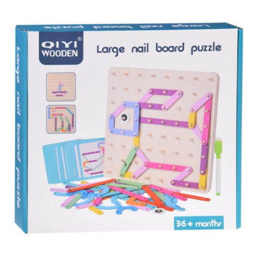 Large Nail Board Puzzle