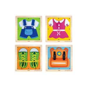 Getting Dressed Wooden Wall Panels