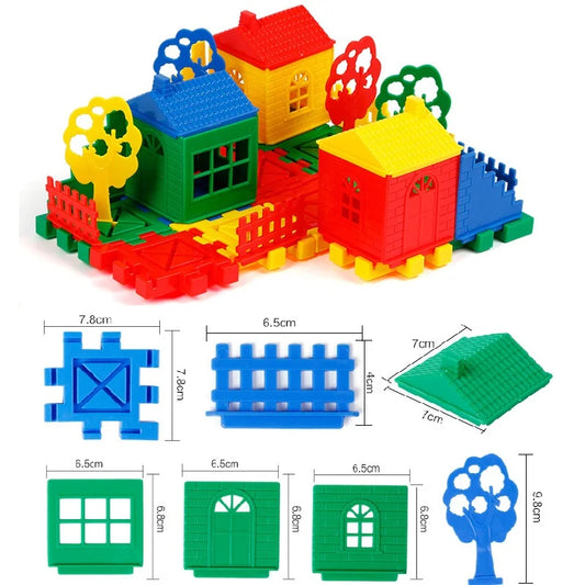Giant Interlocking House Building Block 45Pcs