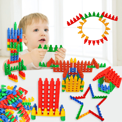 Interconnecting Bullets Stacking Blocks 105 Pcs