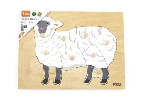 Wooden Sheep Puzzle
