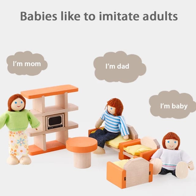 Doll Family Action Model