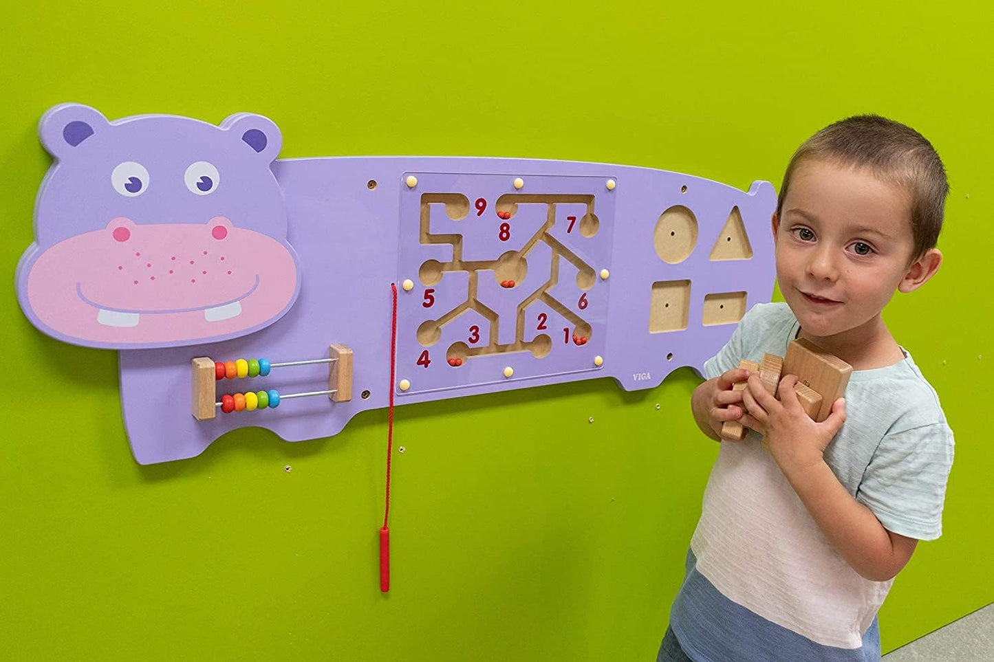 Hippo Activity Wall Toy