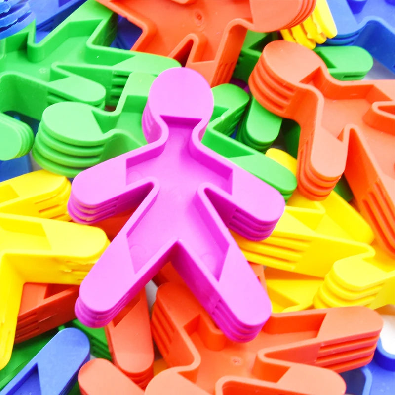 Human Style Inserting Blocks 55 Pcs