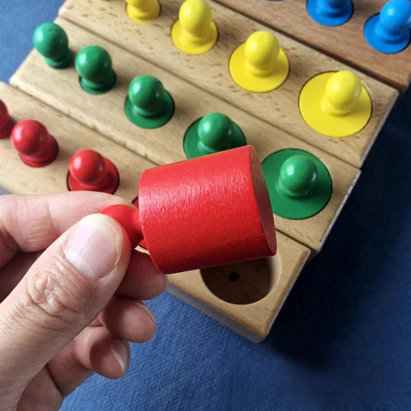 Montessori Cylinder Blocks (Set of 4)