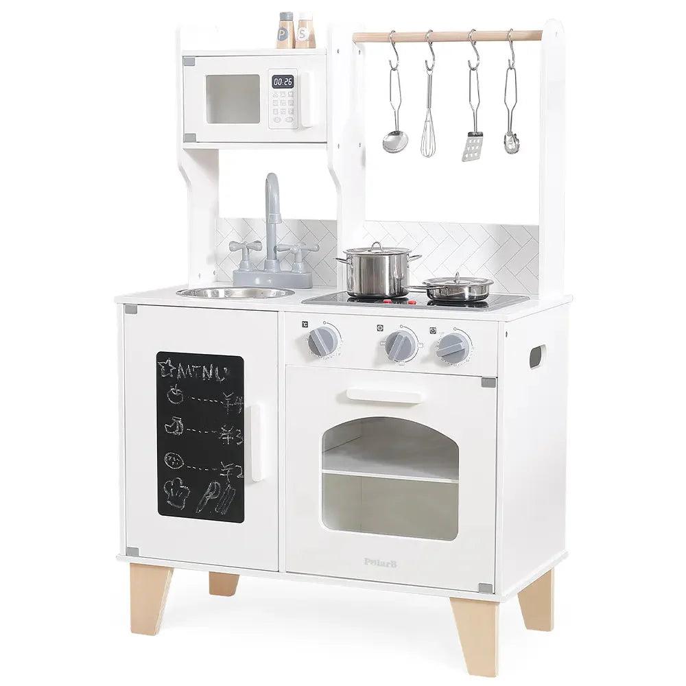 Little Chef's Kitchen with Light and Sound - Classic Pink & White