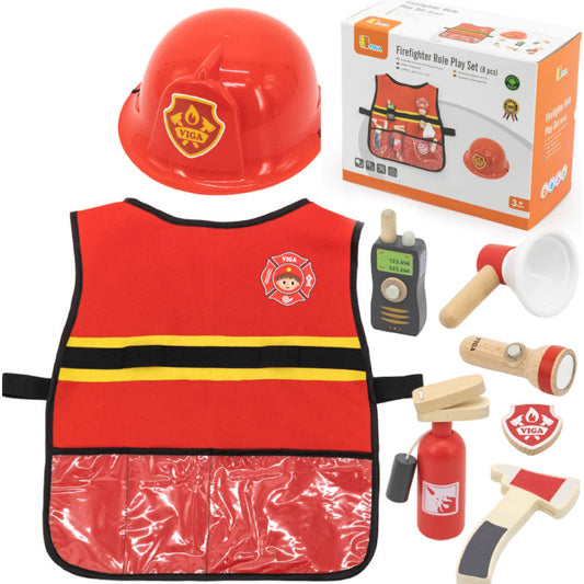 Firefighter Role Play Set (8 pcs)