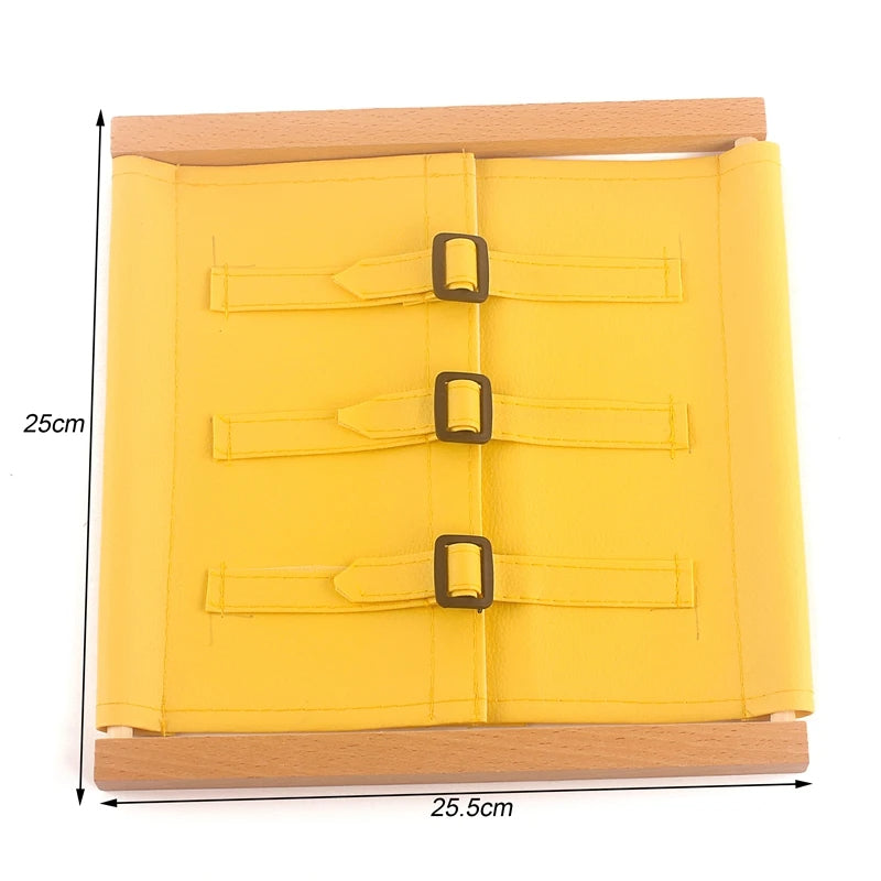 Montessori Buttons Dressing Frames 12 Pcs