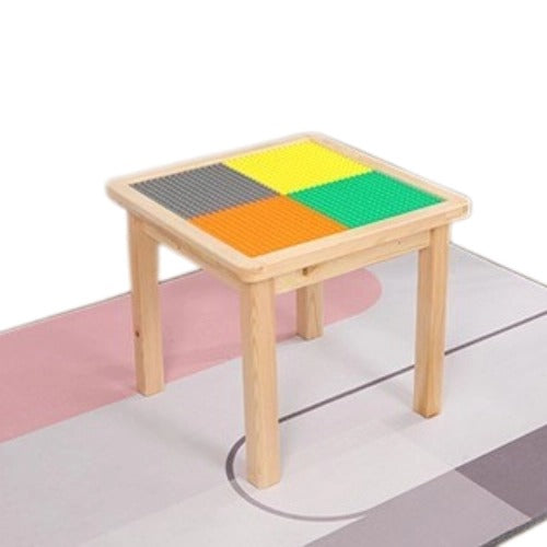 Lego Table Wooden & 2 Lego’s Set