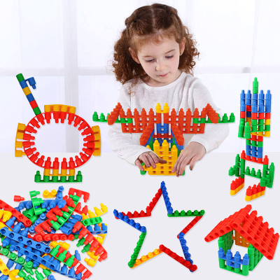 Interconnecting Bullets Stacking Blocks 105 Pcs