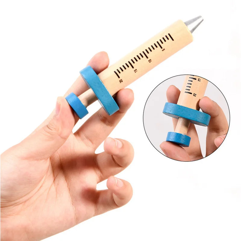 Medical check up Diaganostic kit Doctor Toys Kids Wooden Pretend Play Kit Games for Girls Boys