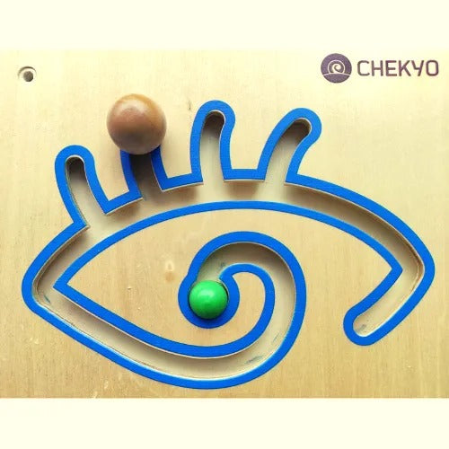 Eye, Nose, Ear & Lips Slide Wall Toy