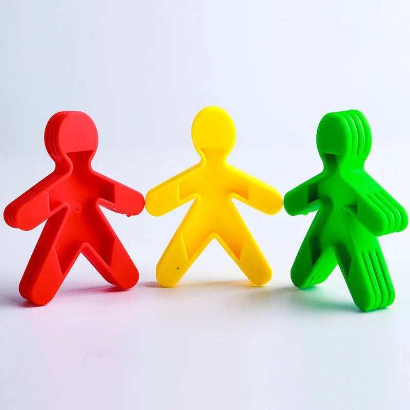 Human Style Inserting Blocks 55 Pcs