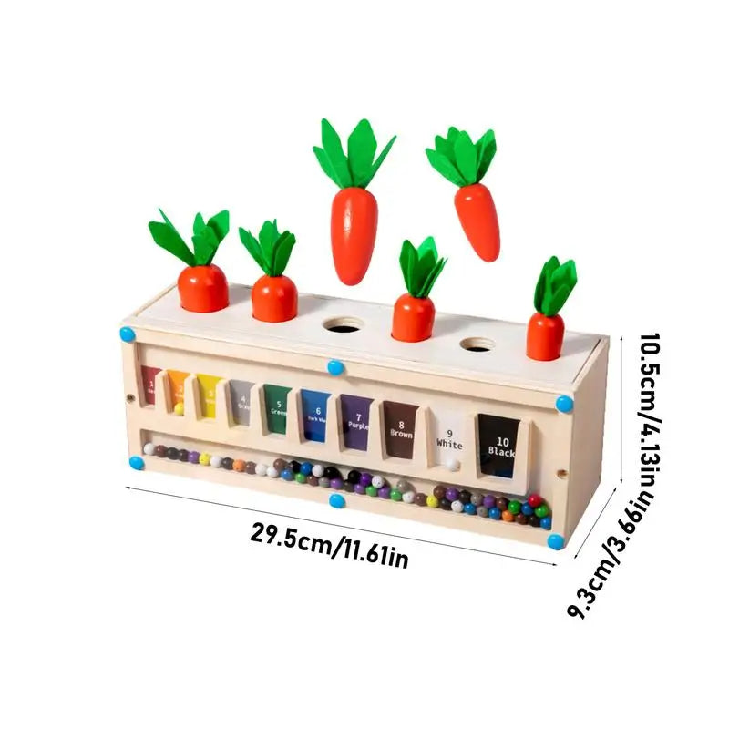 Carrot Harvest 3 in 1 Montessori