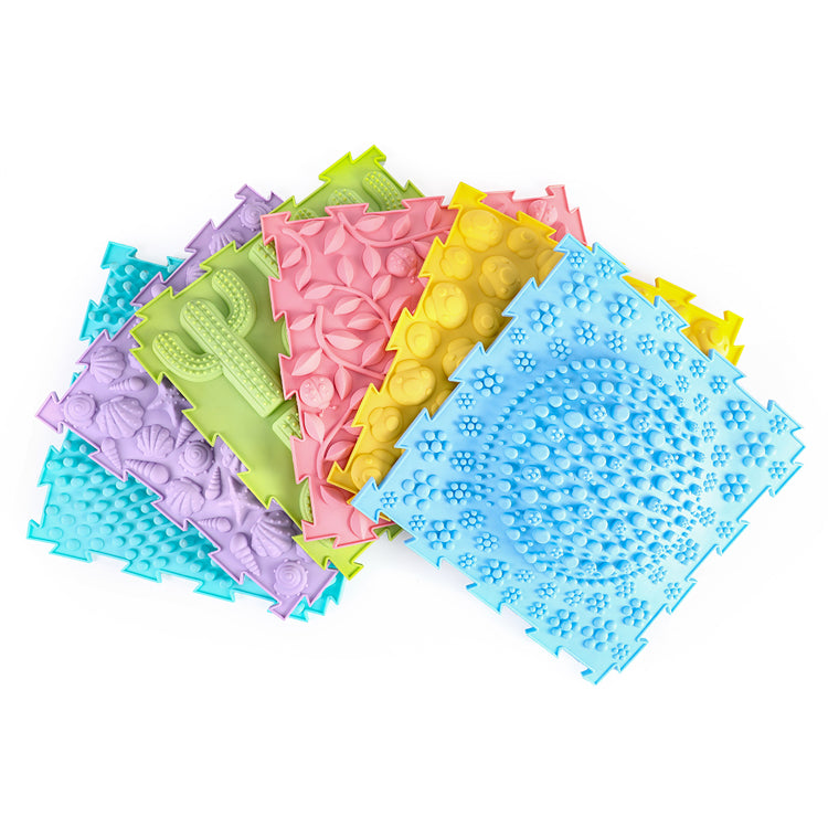 Massage, Orthopedic Sensory Floor Mats (6 pcs)