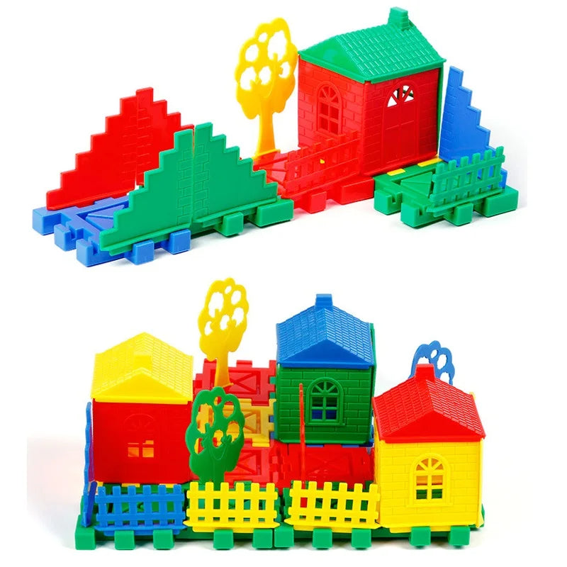 Giant Interlocking House Building Block 45Pcs