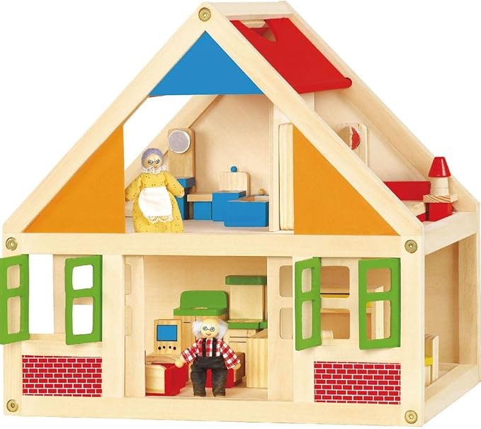 New Classic Doll House with Accessorie