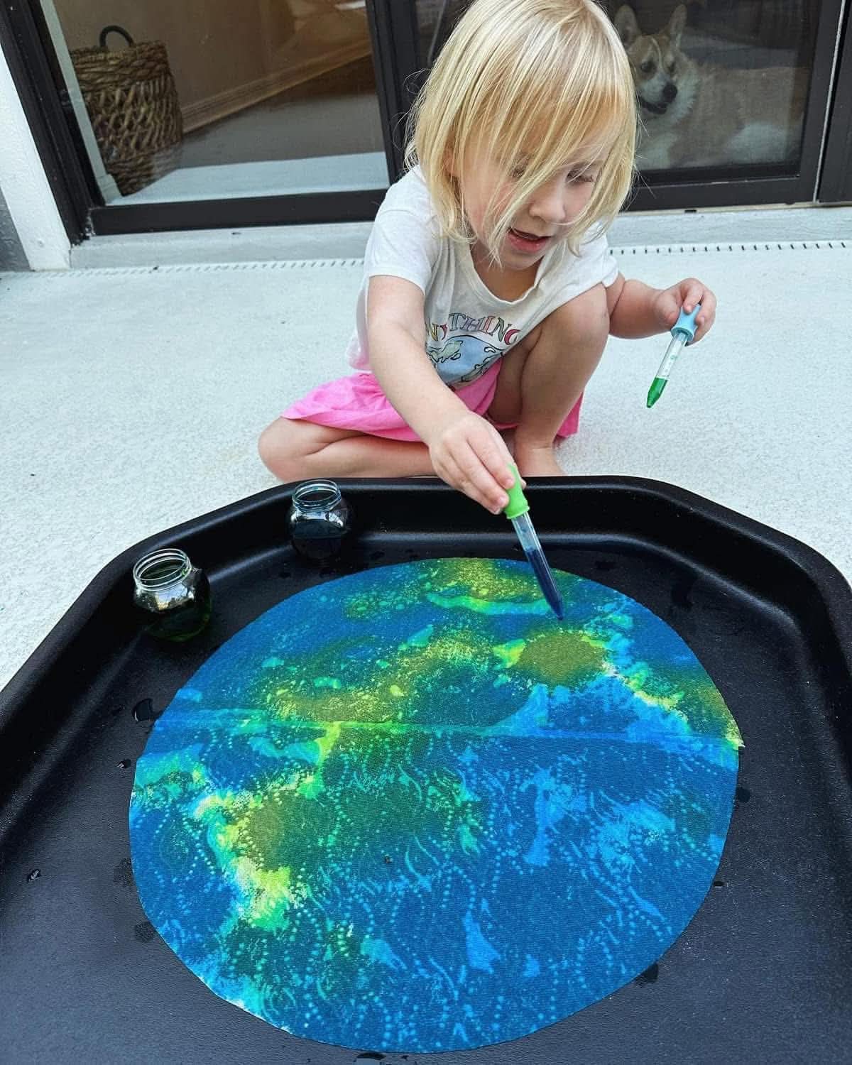 Sensory Tray With Stand