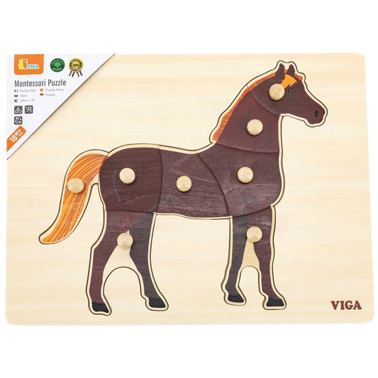 Wooden Horse Puzzle