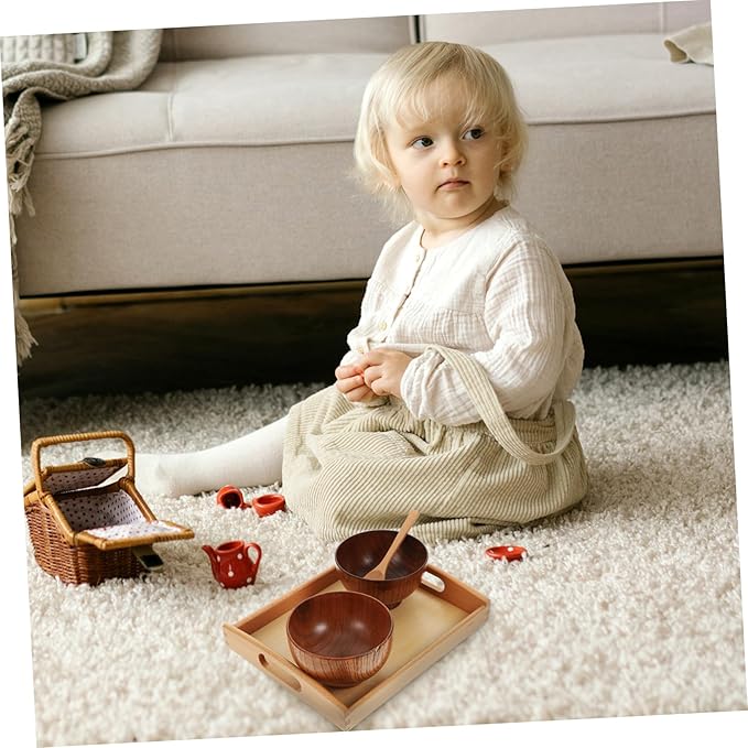 Wooden Spoon Teaching Bowl