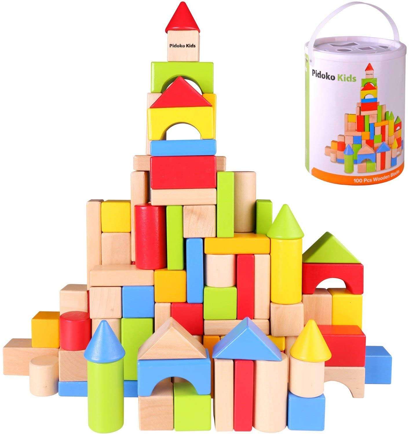 Count & Spell Blocks Set of 100 Pcs