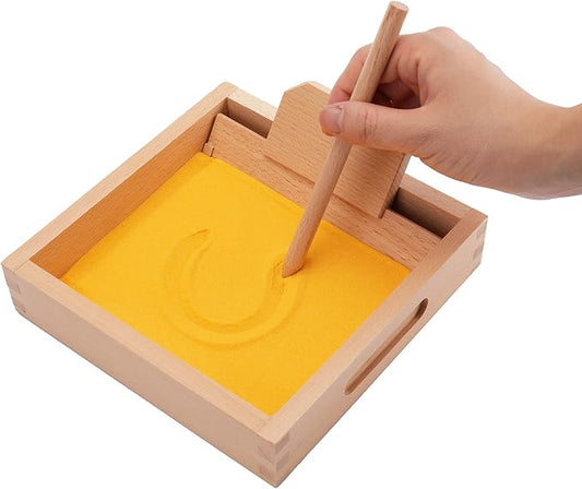 Montessori Writing Practice Sandbox