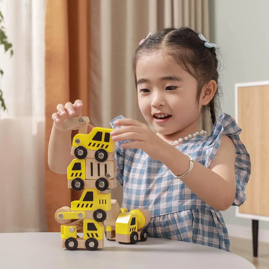 Construction Vehicles 6-Pieces Set