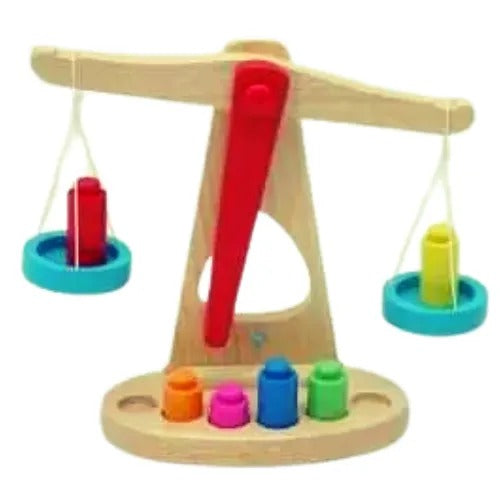 Wooden Balance Scale