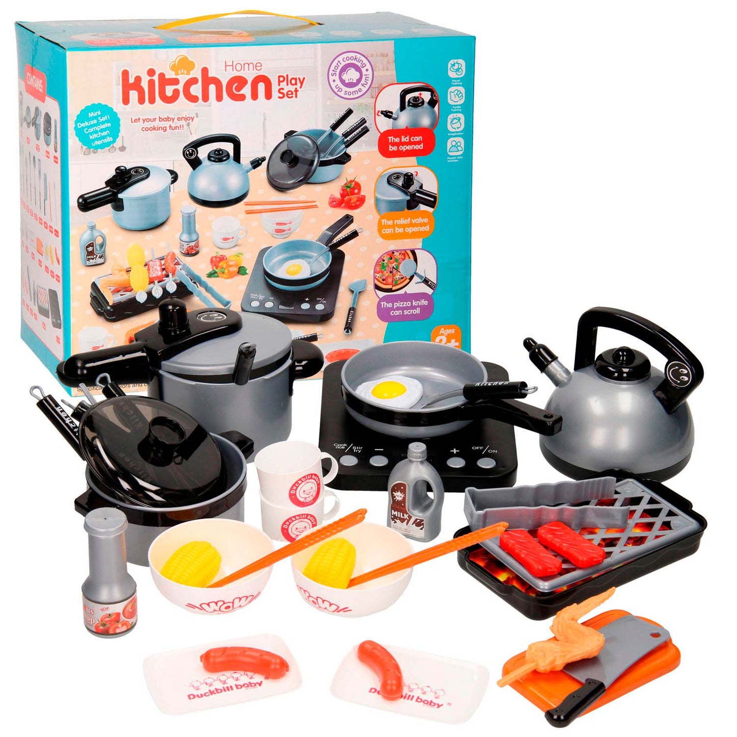 Cooking utensils for kids 36pcs