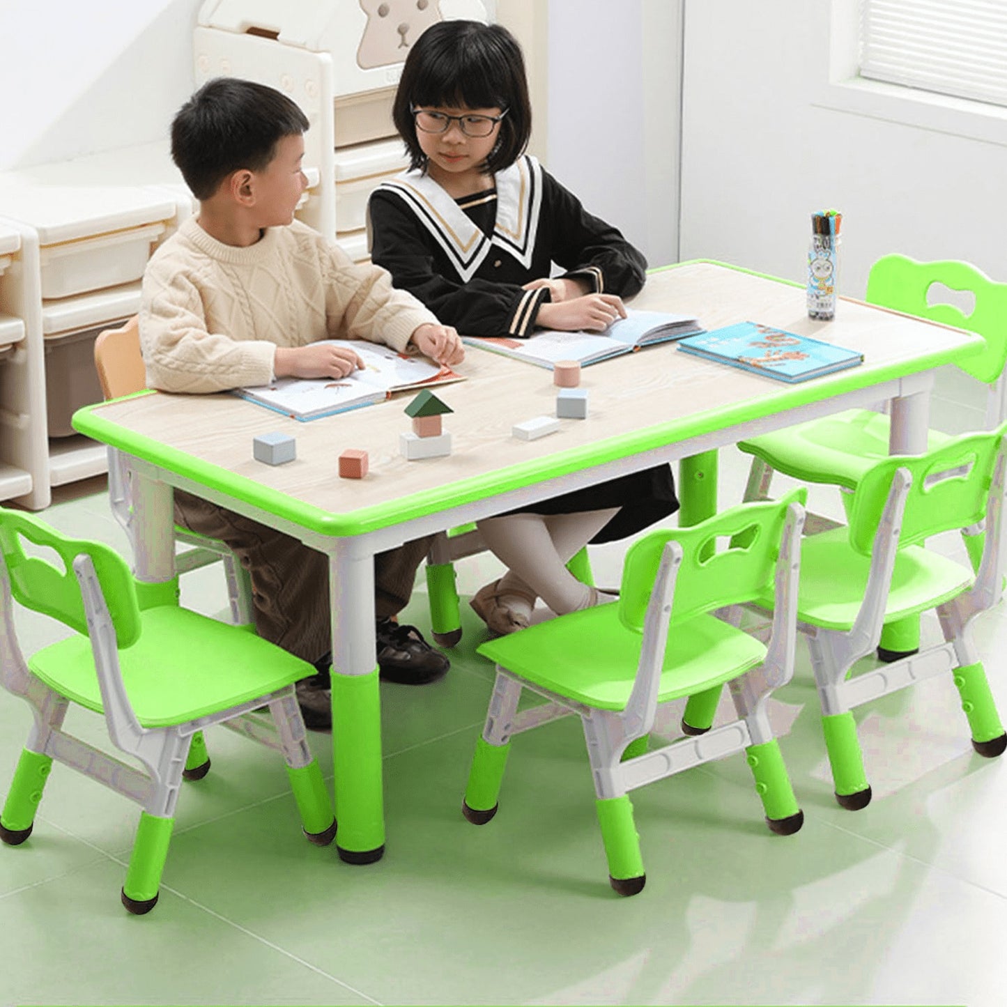 Wooden Table Rectangular indoor/outdoor