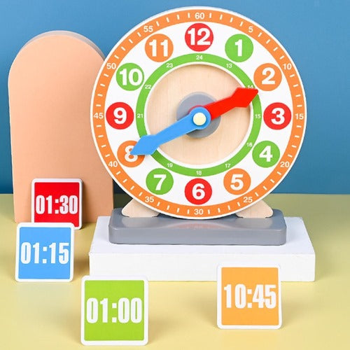 Teaching Clock Wooden