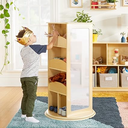 Rotating Dress up Storage Cabinet Guide craft