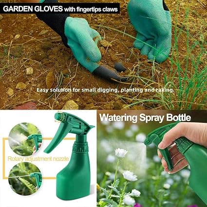 Kids Garden Tool Set with Wheel Barrow