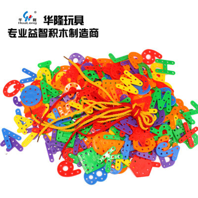 Capital Letter, Numbers and Shape Multicolour)332 Pcs